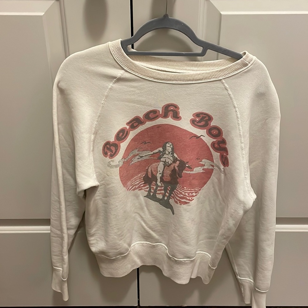 Made Worn Medium Beach Boy's Sweatshirt.